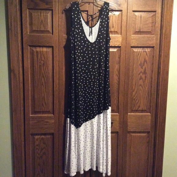 Swimsuits For All NWT Colorblock Maxi Dress Cover - Picture 7 of 9